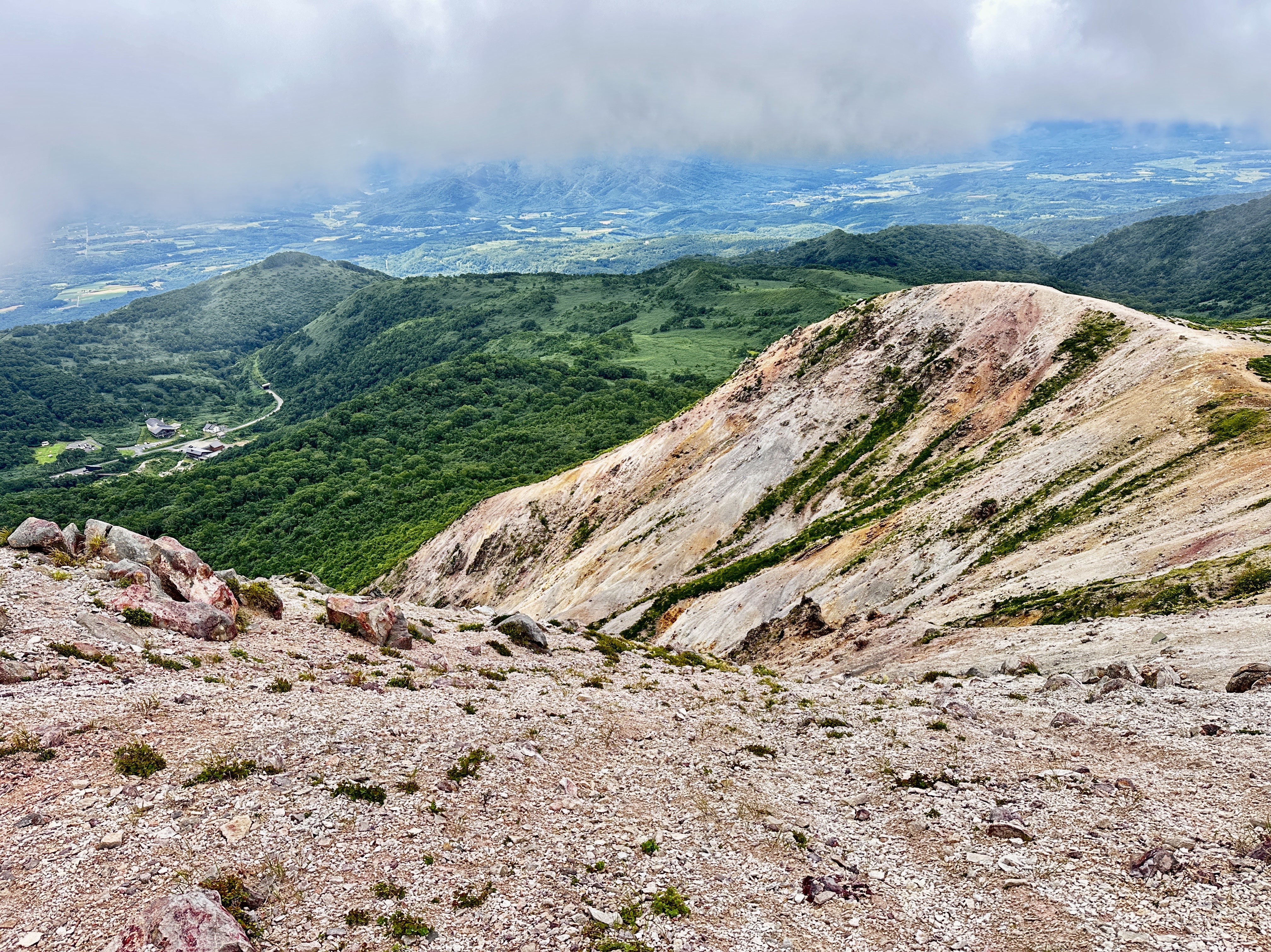 Mountain hiking